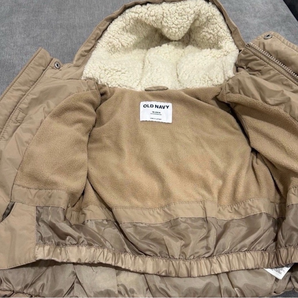 Old Navy Water-Resistant Tan Jacket
